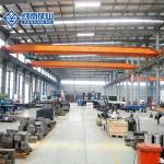 Europe tyre 5 ton single girder overhead crane with electric motor driven