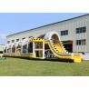 Buy cheap 24m long big challenge adults inflatable obstacle course for boot camp or from wholesalers