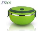 Thermal Insulated Stainless Steel Bento Box Convenient Storage Spills Prevention