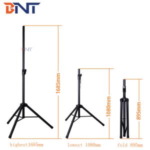 China 60kg bearing thick plastic tray 1685mm height Enhanced speaker three-legged bracket factory