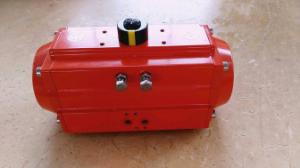 China single acting spring return rack and pinion pneumatic valve actuator factory