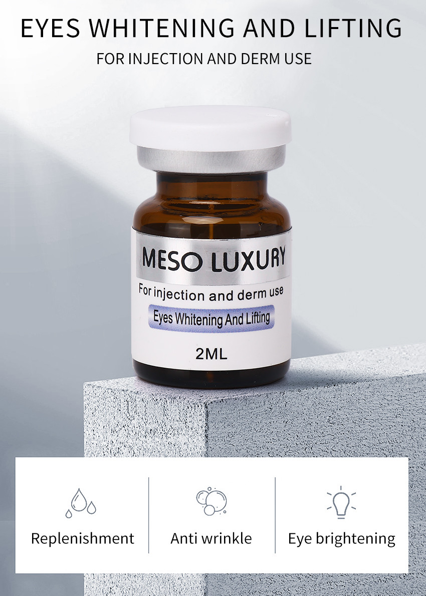 Transparent meso Organic Eye Lifting Serum / Eye Anti Wrinkle Serum 2ml