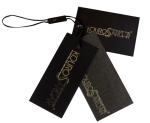 Embossed 800gsm Paper Clothing Hang Tags For Juewlery / Sports Tools