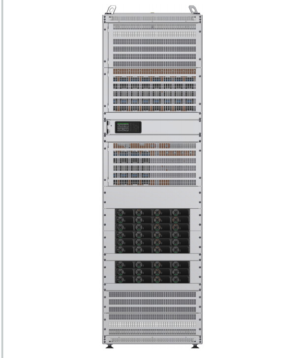 Large 36 - 288kw Telecom Power System Eltek Flatpack2 48/2000 He