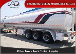 China 20000 to 60000 Liters Petrol Diesel Crude Oil tanker trailers / Semi Trailer Truck 1 to 9 compartments factory