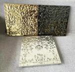 SS304 Water Ripple Clip In Ceiling Hotel Decoration Ceiling Panel