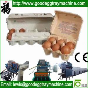China High effciency Egg tray pulp moulding machine on sale
