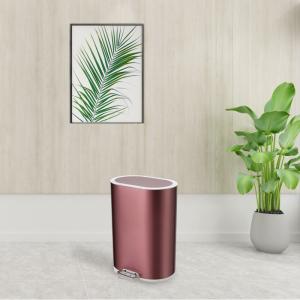 China Anti Fingerprint 1.58 Gallon Mini Stainless Steel Trash Can factory