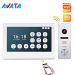 Ahd Smart Phone Tuya Video Intercom System Color Video Doorbell Villa Video Door