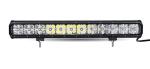 Super Bright Row 3W Cree Off Road Led Light Bar 7D Reflector With Dayrunning