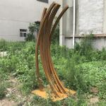 Contemporary Corten Steel Sculpture Art Tree 200mm - 3500mm Easy To Clean