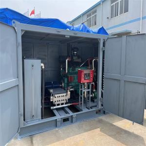 China Uhp Water Jet Cleaning System Pump Rust Removal Paint 225KW factory