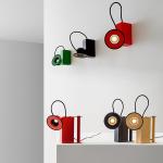 Modern style personality fashion art retro fun magnetic lamp children's room