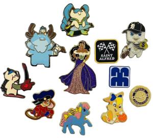 China Manufacturer Custom Lapel Pin Badges Labels Design Your Own Logo Metal Crafts Soft Enamel Pins factory