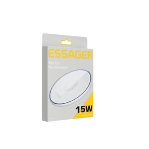 China Desktop Mirror USB Qi Wall Charger Wireless 15W For Phone Charging factory