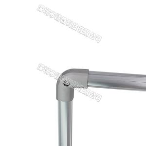 China 90 Degree Right Angle Aluminum Alloy Joint Outer Joint Aluminum Tube Joints AL-2 factory
