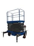 3Kw with 450Kg Loading Reaching Height 12m Motorized Scissor Lift