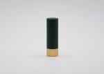 ODM Dark Green Metal Empty Lipstick Tube Color Spraying Surface