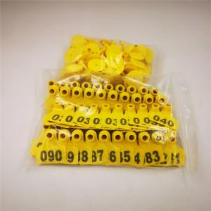 China Barcode Cow Number Tags 100mm Cow Tag Numbering System factory