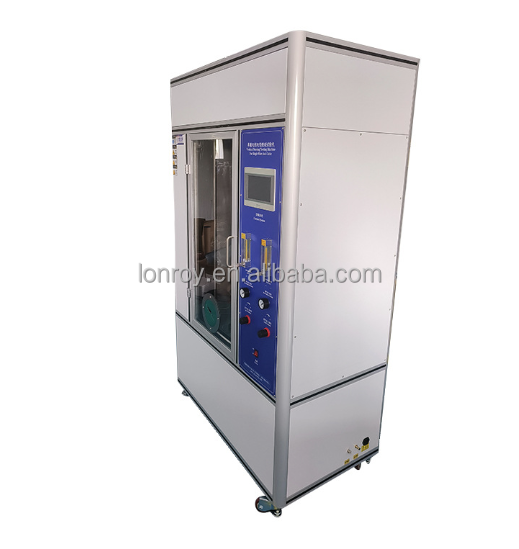 EN 50265 IEC 60332 Touch Screen Single Wire Vertical Combustion Testing Machine Single Cables Combustion Resistance Test