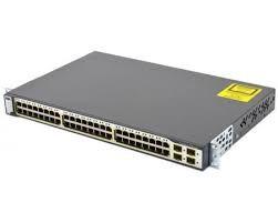 China Cisco Catalyst WS-C3750G-48PS-E Switch factory