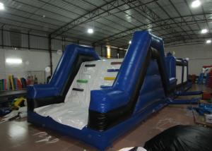 China Newest inflatable cow themed obstacle courses interactive outdoor inflatable obstacle course for sale factory