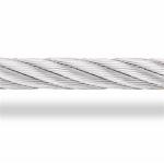 Customized Length 7x19 1/16 Inch AISI304 Marine Grade Stainless Steel Wire Rope