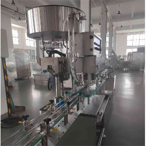 Linear Automatic Capping Machine 1-5L 100ml-5L 5000 Caps / Hour