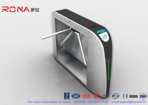 China Enhance Control Waist High Turnstiles 500mm Arm Length Intelligent Transportation System factory