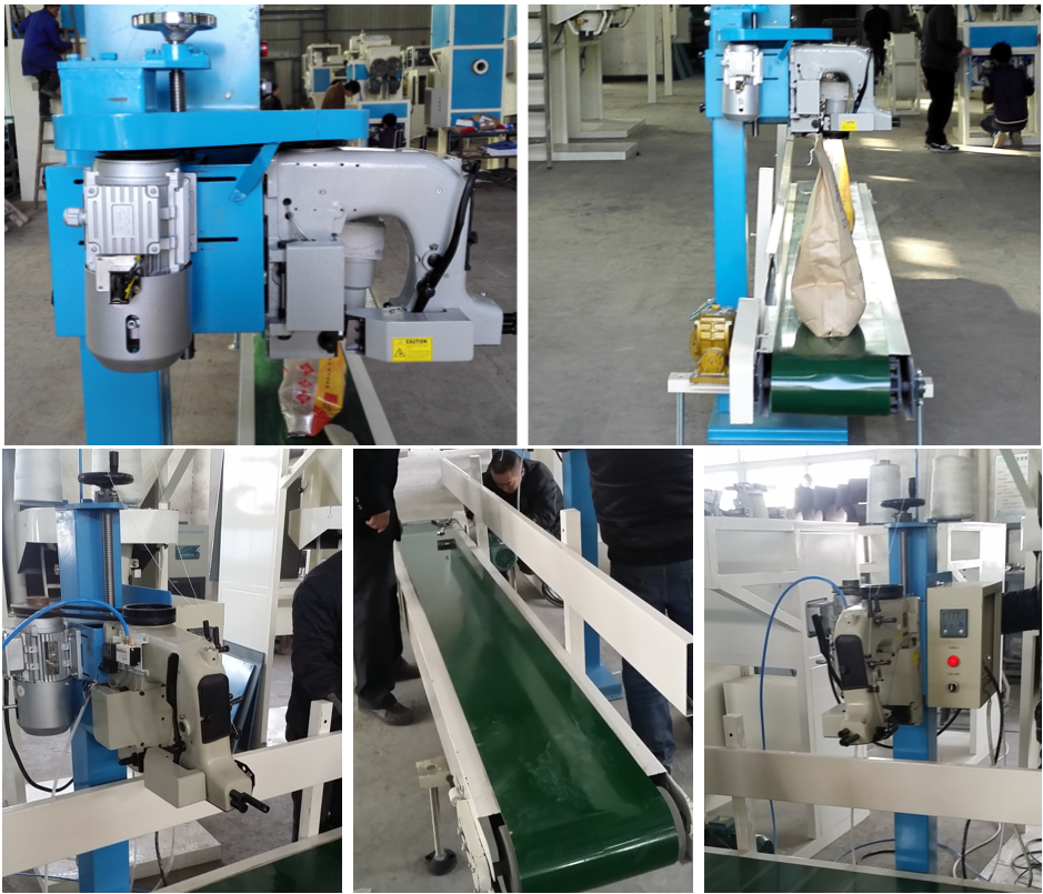 Rust Proof 35kg 0.37KW 220V Bag Sewing Machine