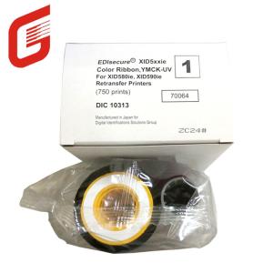 China Original Printer Ribbon for XID 8600 Card Printer Color UV Ribbon DIC10313 YMCK-UV factory