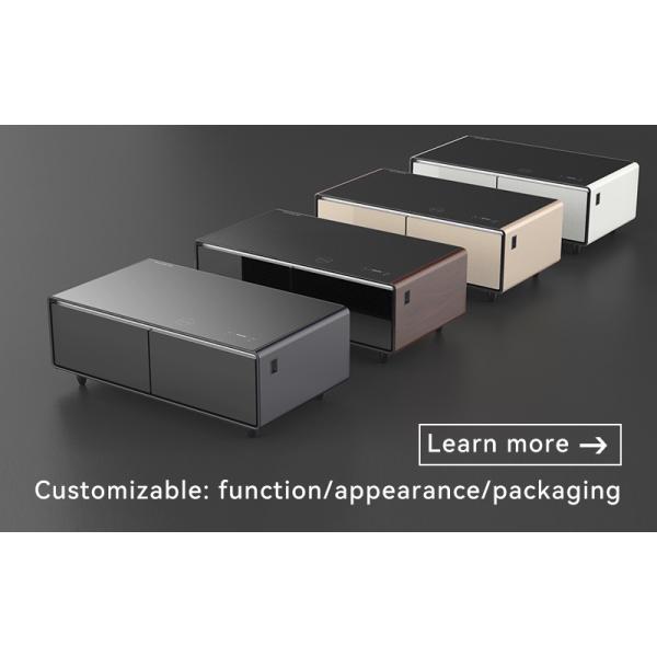 Convenient and Practical Primst Modern Smart Coffee Table with Built-in Refrigerator