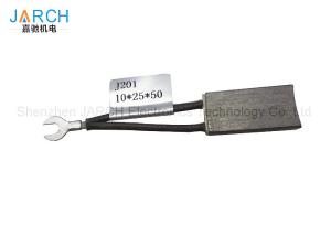 China Customized Carbon Brush Starter 10 x 25 x 50mm High Copper Content For Diesel Engine factory