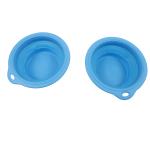 Silicone Cute Pet Bowls Elevated Food And Water Bowls For Dogs Self Feeding