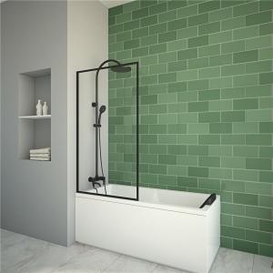 China 1400x800mm Professional Glass Shower Enclosures , Shower Enclosures With Screen factory