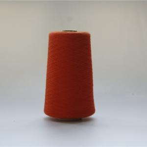 China Red Meta Aramid Yarn 50 / 50 For FR Welding Work Clothing factory