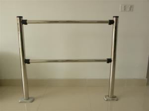 China Automatic Supermarket Electric Turnstile Swing Gate , Access Control Barriers factory