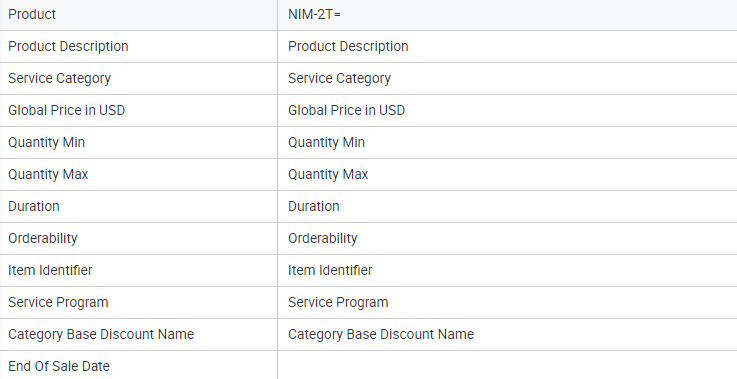 NEW CISCO 4400 Series ISRs router wan NIM-2T original box with 2-Port Serial WAN Interface Card