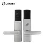 Golden Hotel Electronic Door Locks , RFID Card Key Card Door Lock For Hotels
