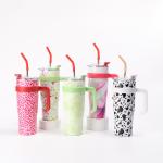 Reusable 40oz Car Travel Mug | Spill Proof / Vacuum Insulated Stainless Steel
