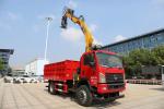 2023 3 Tons Mini Straight Telescopic Crane Truck Mounted Crane Max Speed 90 Km/H