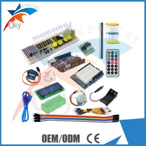 Low-input starter kit for Arduino for Step Motor / Servo / 1602 LCD / Breadboard