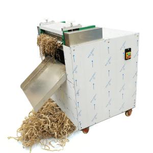China Small Crinkle Cut Paper Shredder Strip-Cut Straight Paper Strips Cutting Machine factory