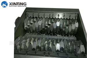 China Pipe Single Shaft Shredder , Heavy Duty Chipper Shredder Waste Plastic Crusher factory