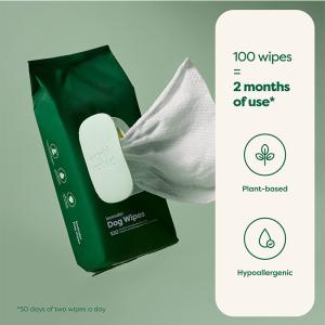 China Hypoallergenic Fragrance Free Pet Wet Wipes Comfortable Dog Wipes Body For Paws Butt factory