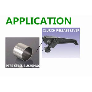 Professional Fluid Solenoid Valve Bushings , Slef Lubricating Steel Bushing