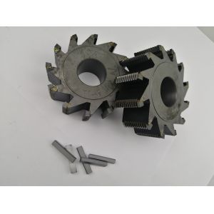 China Accurate Finishing Working Wear Resistant Tungsten Carbide Cutting Tips For Bamboo Round Stick Making Cutters factory