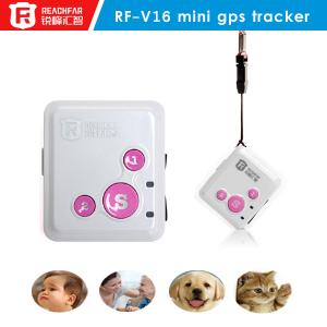 China mini personal children gps tracker kids necklace gps RF-V16 factory