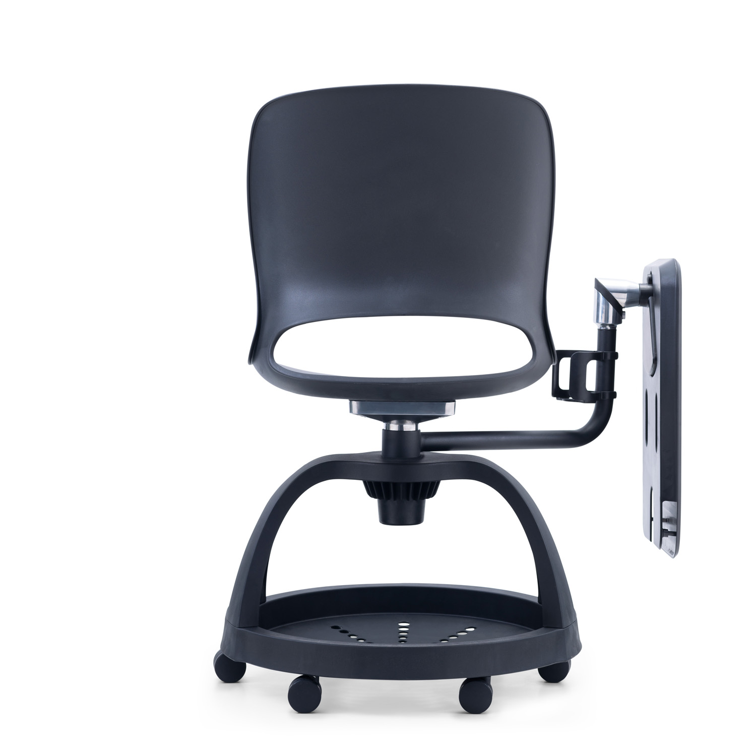 Full Function Movable Training Chair With Writing Pad and Storage Bracket for School