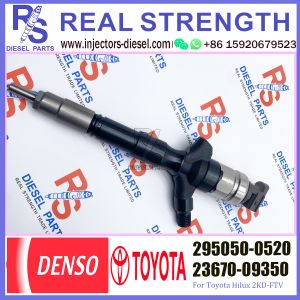 China 23670-0L090 injector common rail injector 23670-0L090 095000-0520 for Toyota Hilux 2KD-FTV 1KD-FTV D4D fuel injector on sale